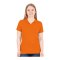 JAKO Organic Polo Shirt Damen Orange F360 - orange