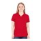 JAKO Organic Poloshirt Damen Rot F100 - rot