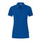 JAKO Organic Stretch Polo Shirt Damen Blau F400 - blau