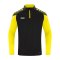 JAKO Performance HalfZip Sweatshirt Schwarz F808 - schwarz