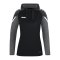 JAKO Performance Hoody Damen Schwarz Grau F804 - schwarz