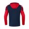 JAKO Performance Hoody Kids Blau Rot F909 - blau