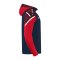 JAKO Performance Kapuzenjacke Blau F909 - blau