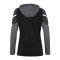JAKO Performance Kapuzenjacke Damen Schwarz F804 - schwarz