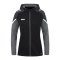 JAKO Performance Kapuzenjacke Damen Schwarz F804 - schwarz