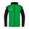 JAKO Performance Kapuzenjacke Kids Grün F221 - gruen