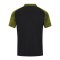 JAKO Performance Polo Kids Schwarz Gelb F808 - schwarz