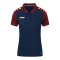 JAKO Performance Poloshirt Damen Blau Rot F909 - blau