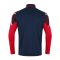 JAKO Performance Ziptop Blau Rot F909 - blau