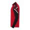 JAKO Performance Ziptop Rot Schwarz F101 - rot