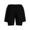 JAKO Power 2in1 Short Damen Schwarz F800 - schwarz