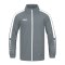 JAKO Power Allwetterjacke Kids Grau Weiss F840 - grau