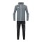 JAKO Power Hooded Trainingsanzug Kids Grau F840 - grau