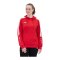 JAKO Power Hoody Damen Rot Weiss F100 - rot