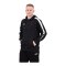 JAKO Power Hoody Schwarz Weiss F800 - schwarz