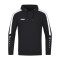 JAKO Power Hoody Schwarz Weiss F800 - schwarz