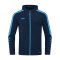 JAKO Power Kapuzenjacke Blau F910 - blau