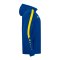 JAKO Power Kapuzenjacke Kids Blau Gelb F404 - blau