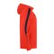 JAKO Power Kapuzenjacke Kids Orange Blau F375 - orange