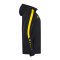 JAKO Power Kapuzenjacke Kids Schwarz Gelb F803 - schwarz
