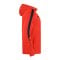 JAKO Power Kapuzenjacke Orange Blau F375 - orange