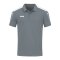 JAKO Power Poloshirt Kids Grau Weiss F840 - grau