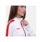 JAKO Power Polyesterjacke Damen Weiss Rot F004 - weiss