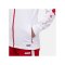 JAKO Power Polyesterjacke Damen Weiss Rot F004 - weiss