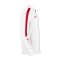 JAKO Power Polyesterjacke Weiss Rot F004 - weiss
