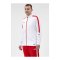 JAKO Power Polyesterjacke Weiss Rot F004 - weiss