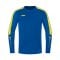 JAKO Power Sweatshirt Blau Gelb F404 - blau