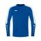 JAKO Power Sweatshirt Blau Weiss F400 - blau