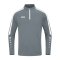 JAKO Power Sweatshirt Kids Grau Weiss F840 - grau