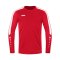 JAKO Power Sweatshirt Kids Rot Weiss F100 - rot