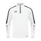 JAKO Power Sweatshirt Kids Weiss Schwarz F000 - weiss
