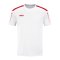 JAKO Power Trikot Weiss Rot F004 - weiss