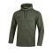 JAKO Premium Basic Hoody Damen Khaki F28 - braun