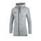JAKO Premium Basic Kapuzenjacke Damen Grau F40 - grau