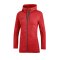 JAKO Premium Basic Kapuzenjacke Damen Rot F01 - rot