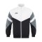 JAKO Retro Freizeitjacke Schwarz Weiss Grau F817 - schwarz