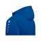 JAKO Team Coach Kapuzenjacke Blau F400 - blau