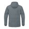 JAKO Team Coach Kapuzenjacke Kids Grau F840 - grau