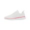 JAKO Team Mesh Sneaker Weiss Rot F004 - weiss