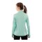 JAKO ZipTop Light Flow Sweatshirt Damen Grün F251 - gruen