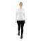 JAKO ZipTop Light Flow Sweatshirt Damen Weiß F0 - weiss