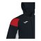 Joma Crew III Kapuzenjacke Schwarz - schwarz