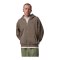 Jordan Brookyln Oversized Kapuzenjacke Braun - braun