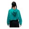 Jordan Crop Fleece Hoody Damen Blau F322 - blau
