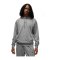 Jordan Crossover Fleece Hoody Grau Schwarz F091 - grau