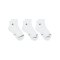 Jordan Everday Ankle 3er Pack Socken Weiß - weiss